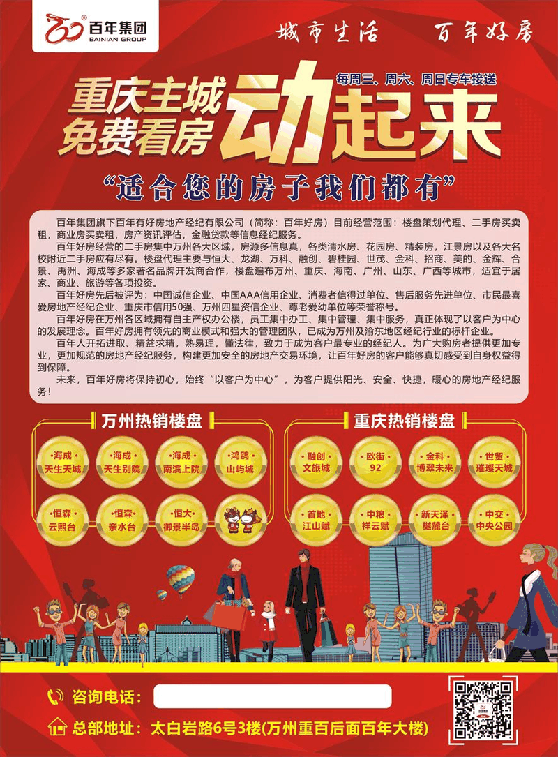 抓緊時間買房！11月份買了房子的客戶，今年年底，你將富得流油！