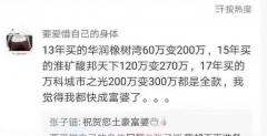 買房，你不去經(jīng)歷100萬(wàn)買進(jìn)300萬(wàn)賣出的快樂(lè)，就