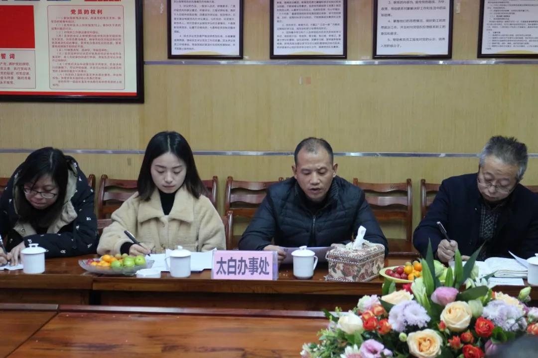 熱烈歡迎太白街道辦事處譚方培書記一行蒞臨百年集團(tuán)指導(dǎo)工作！